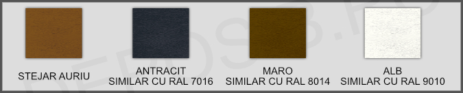 Culori disponibile usi de garaj usa garaj